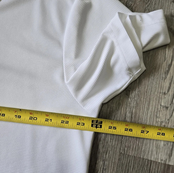 Cubavera White Polo Shirt Men's Size XL Short Sleeve Office Golf Relax - Picture 13 of 13